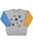 "grow" Sweatshirt Multi-Açık Gri - Mavi - Golden 1