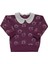 "bebe" Yakalı Organik Pamuk Sweatshirt - Mürdüm 2