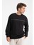 Erkek Baskılı Interlok Kumaş Sweatshirt 3
