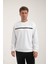 Erkek Baskılı Interlok Kumaş Sweatshirt 2