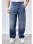 Cedy Denım Erkek Yüksek Bel Skater Baggy Jeanpantolon C362 3