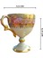 Fransız Limoges Damga Pedestal Ayak Kahve Fincanı 5