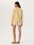 Baskı Detaylı Oversize Sweatshirt - Camel 4