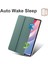 Onur Pad X8 Pro/pad X9 Üç Katlı Stand Tablet Kılıfı Kalem Yuvası Pu Deri Şeffaf Tpu Arka Kapak-Gece Yarısı Yeşil (Yurt Dışından) 2
