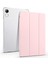 Honor Pad X8 Pro/pad X9 Üç Katlı Stand Tablet Kılıfı Kalem Yuvası Pu Deri Şeffaf Tpu Arka Kapak-Pembe (Yurt Dışından) 1