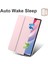 Honor Pad X8 Pro/pad X9 Üç Katlı Stand Tablet Kılıfı Kalem Yuvası Pu Deri Şeffaf Tpu Arka Kapak-Pembe (Yurt Dışından) 2