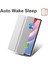 Honor Pad X8 Pro/pad X9 Üç Katlı Stand Tablet Kılıfı Kalem Yuvası Pu Deri Şeffaf Tpu Arka Kapak-Gri (Yurt Dışından) 2