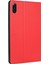 Honor Pad 8 Için 12 Inç Pu Deri Kapak Folyo Katlanabilir Stand Darbeye Dayanıklı Koruyucu Kılıf-Kırmızı (Yurt Dışından) 5