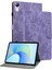 Honor Pad X8 Pro/pad X9 Kılıf Sevimli Kaplan Baskılı Pu Deri Standı Tablet Kapak-Mor (Yurt Dışından) 1
