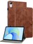 Honor Pad X8 Pro/pad X9 Kılıf Sevimli Kaplan Baskılı Pu Deri Standı Tablet Kapak-Kahverengi (Yurt Dışından) 1