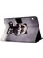 Darbeye Dayanıklı Desen Baskı Kartı Yuvası Pu Deri Tablet Kılıfı Huawei Mediapad T5 10-Cat Mavi Gözlü (Yurt Dışından) 4