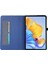 Honor Pad 9 Pro/pad V8 Pro Için Deri Kılıf Kart Tutucu Kumaş Doku Tablet Standı Kapak-Mavi (Yurt Dışından) 3