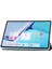 Huawei Matepad 11(2021)/(2023)CASE Deri+Tpu+Şeffaf Akrilik Üç Katlı Stand Kapağı-Siyahımsı Yeşil (Yurt Dışından) 2