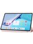 Huawei Matepad 11(2021)/(2023)CASE Deri+Tpu+Şeffaf Akrilik Üç Katlı Stand Kapağı-Pembe (Yurt Dışından) 2