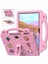 Honor Pad 9 Tablet Kılıfı Için Çizilmez Eva Sevimli Desenler Kickstand Kapağı ve Saplı-Pembe (Yurt Dışından) 1