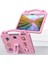 Honor Pad 9 Tablet Kılıfı Için Çizilmez Eva Sevimli Desenler Kickstand Kapağı ve Saplı-Pembe (Yurt Dışından) 4