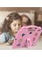 Honor Pad 9 Tablet Kılıfı Için Çizilmez Eva Sevimli Desenler Kickstand Kapağı ve Saplı-Pembe (Yurt Dışından) 5