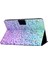 Huawei Mediapad T3 10-Glitter Parçacıklar Için Desenli Pu Deri Tablet Kabı (Kart Tutucu Standı) (Yurt Dışından) 4