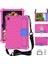 Kickstand Omuz Askısı Eva Kılıfı Huawei Enjoy Tablet 2 10.1/matepad T 10S 10.1 Inç/t 10 9.7 Inç/onur Pad 6 10.1 Inç/x6 10.1 Inç-Pembe/mavi (Yurt Dışından) 1