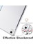 Huawei Matepad 11.5 Için Akıllı Üç Katlı Stand Kılıf Pu Deri Şeffaf Tpu Arka Tablet Kapak ile Kalem Tutucu-Bebek Mavisi (Yurt Dışından) 5
