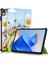 Huawei Matepad 11 (2023) Için Üç Katlı Stand Tablet Kılıfı Desen Baskı Pu Deri Kapak ile Otomatik Uyandırma/uyku Atı (Yurt Dışından) 1