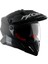 Axorx-Cross S/c Dual Vısor Dullblack Red 3