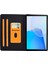Huawei Matepad Se Için 10.4-Inç A7 Sığır Derisi Doku Tablet Kılıfı Pu Deri Standlı Kart Yuvası Kapak-Haki (Yurt Dışından) 2