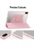 Honor Pad X8A Kılıfı 360&#176; Döner Stand Pu Deri+Akrilik Tablet Kılıfı (Klavyesiz)-Pembe (Yurt Dışından) 4