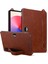 Honor Pad 9 Kılıf El Kayışı Kickstand Deri Tablet Kapağı-Kahverengi (Yurt Dışından) 1