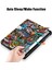 Huawei Matepad Se 10.4-Inç Için Pu Deri Kılıf, Desen Baskı Üç Katlı Stand Tablet Kapak-Graffiti (Yurt Dışından) 4
