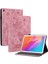 Huawei Enjoy Tablet 2/matepad T 10S/T 10 9.7 Inç Baskılı Tasarım Standı Tablet Pu Deri Kılıf Kapak-Pembe (Yurt Dışından) 1