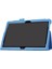 Huawei Mediapad T3 10 Için Çizilmez Şık Darbeye Dayanıklı Litchi Deri Kılıf Destekli Stand-Mavi (Yurt Dışından) 5