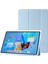 Huawei Matepad 11.5 S Kılıf Üç Katlı Stand Pu Deri+Tpu+Şeffaf Akrilik Tablet Kılıfı-Bebek Mavisi (Yurt Dışından) 1