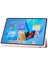 Huawei Matepad 11.5 S Kılıf Üç Katlı Stand Pu Deri+Tpu+Şeffaf Akrilik Tablet Kapağı-Pembe (Yurt Dışından) 2