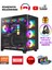 Tiger RTX15 Ryzen 5 8400F 16GB Ddr5 Ram 512 GB M.2 Nvme SSD 12GB 192BIT RTX3060 Sıvı Soğutmalı Oyuncu Masaüstü Bilgisayarı 1