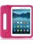 Darbeye Dayanıklı Çocuklar Güvenli Eva Köpük Kılıf Saplı Kickstand Huawei Mediapad T3 10/honor Play Tab 2 9.6-Rose (Yurt Dışından) 4