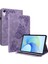 Onur Pad X8 Pro/pad X9 Deri Kapak Baskılı Çevirme Standı Kart Tutucu Tablet Kılıfı-Mor (Yurt Dışından) 1
