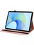 Onur Pad X8 Pro/pad X9 Deri Kapak Baskılı Çevirme Standı Kart Tutucu Tablet Kılıfı-Pembe (Yurt Dışından) 4