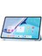 Huawei Matepad Se 11 Kılıf Üç Katlı Stand Deri+Tpu+Akrilik Şeffaf Arka Tablet Kılıfı-Bebek Mavisi (Yurt Dışından) 3