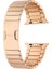 Apple Watch 7 45MM Uyumlu Krd-82 Metal Kordon - Rose Gold 1