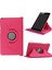 Litchi Deri Deri 360 Derece Döner Stand Tablet Kabuk Huawei Mediapad T3 8.0-Rose (Yurt Dışından) 1