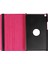 Litchi Deri Deri 360 Derece Döner Stand Tablet Kabuk Huawei Mediapad T3 8.0-Rose (Yurt Dışından) 2