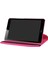 Litchi Deri Deri 360 Derece Döner Stand Tablet Kabuk Huawei Mediapad T3 8.0-Rose (Yurt Dışından) 5