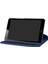 Huawei Mediapad T3 8.0-Koyu Mavi Için 360 Derece Döner Standlı Litchi Deri Tablet Kılıfı (Yurt Dışından) 5