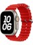 Watch Ultra 49MM Uyumlu Krd-75 Uyumlu Kordon Zore - Kırmızı 1