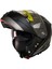 966 WX20 Grey Çene Açılır Mat Siyah-Gri Kask 2