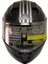 966 WX20 Grey Çene Açılır Mat Siyah-Gri Kask 3