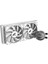 ALPHA28 Beyaz 83CFM 1600RPM 2*14CM Argb Fan Amd Am5/ıntel LGA1700 280MM Sıvı Soğutmalı Cpu Fan 4