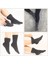 FOURSOLOS Thermal Gri Kışlık Çorap Unisex 2'li 36-41 Beden 4