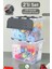 Tekno Trust 2'li Set - Bebek Çocuk Odası Düzenleyici - Kilitli Kapak Oyuncak Kutusu Organizer - 16 Lt Antrasit 1